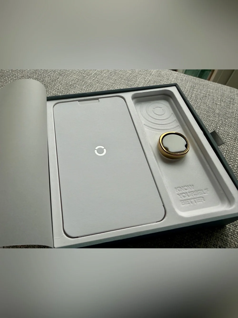 RingConn Gen 3 Gold Size 11 Smart Ring w/FREE sizing kit